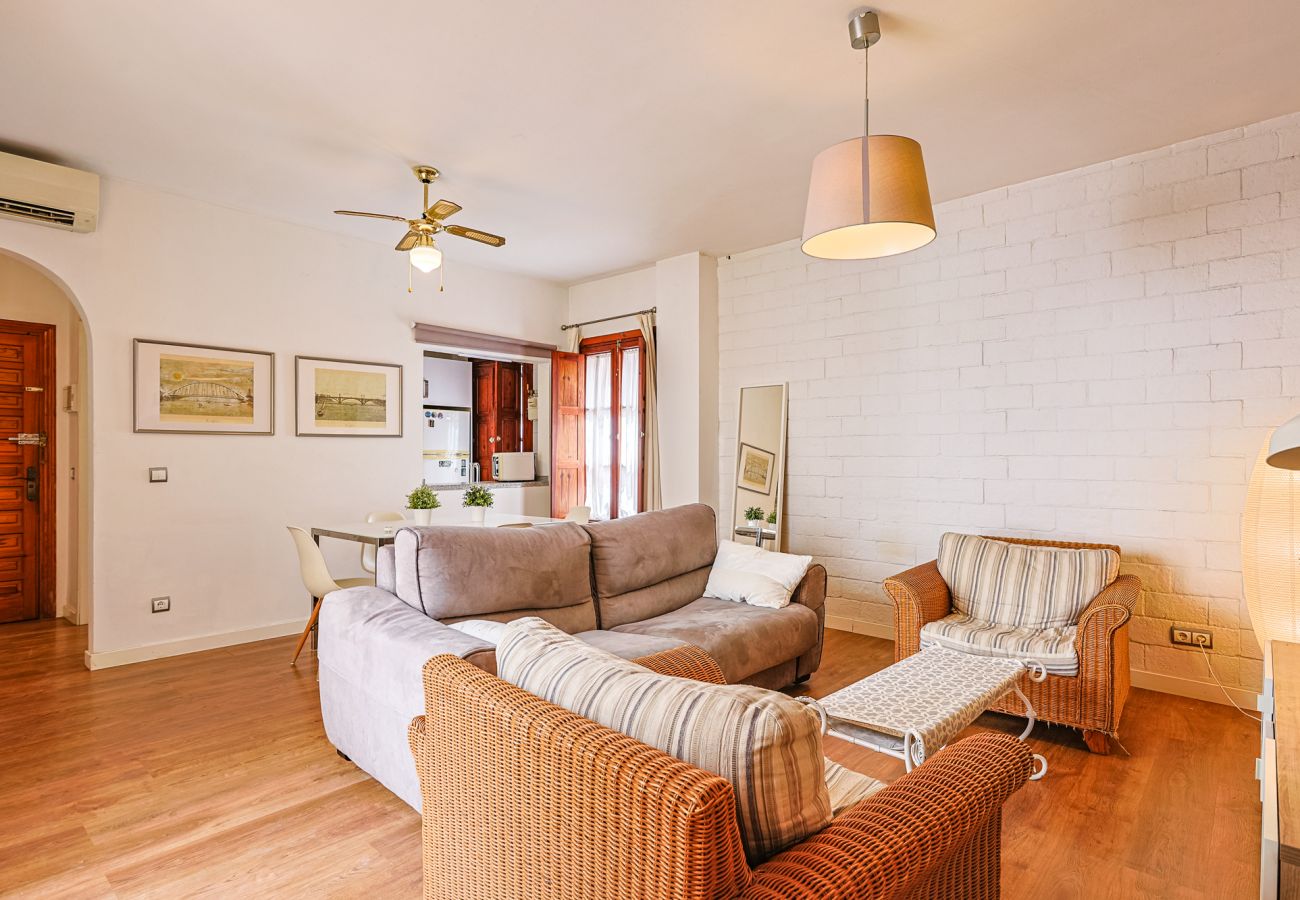 Apartment in Seville - Amplio Apartamento Altozano con Aire Acondicionado